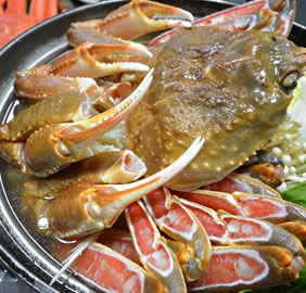 カニ昼食2
